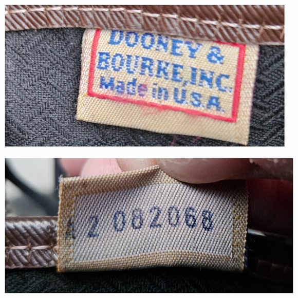 Dooney and Bourke USA Croc Embossed Bayou Bamboo Satchel/Crossbody Vintage - Picture 8 of 9